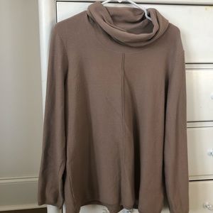 Calvin Klein brown turtle neck